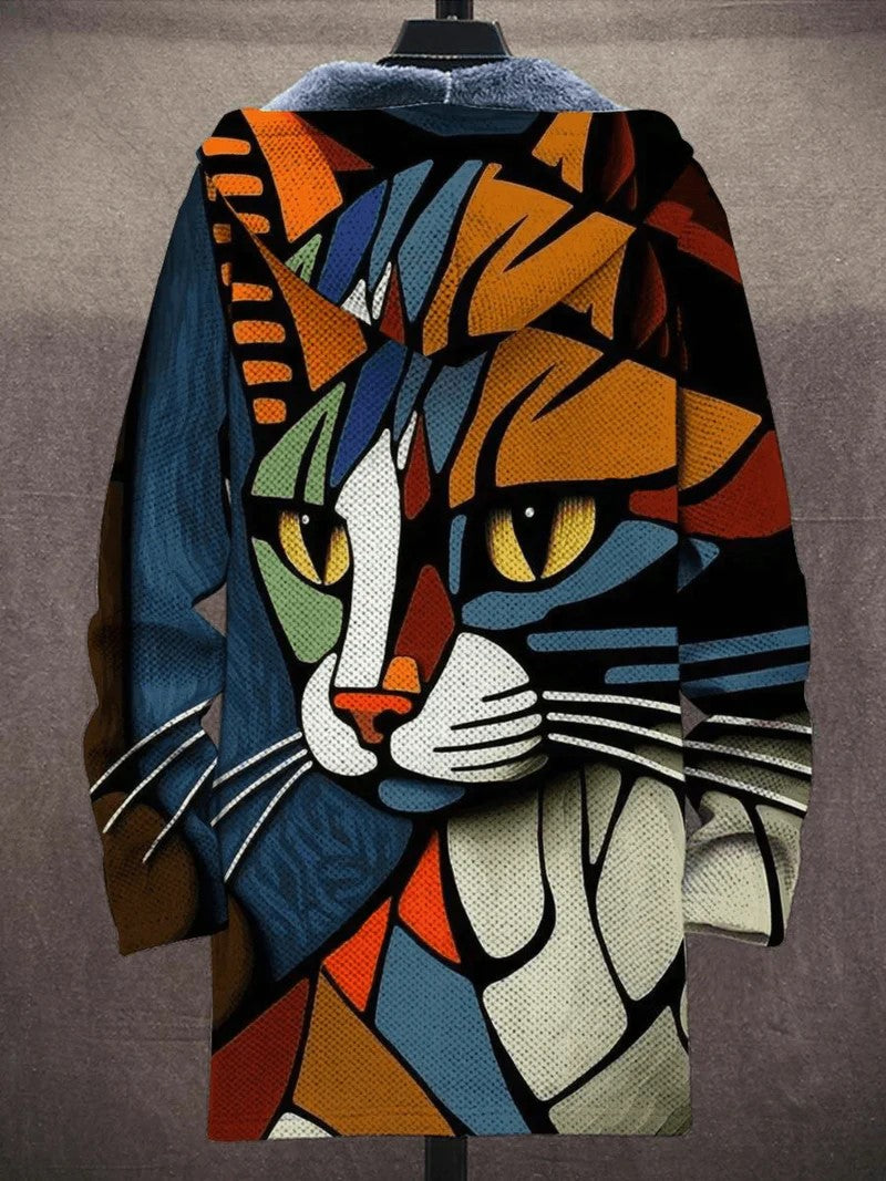 Fenna™ -Artistieke Jas met Unieke Prints