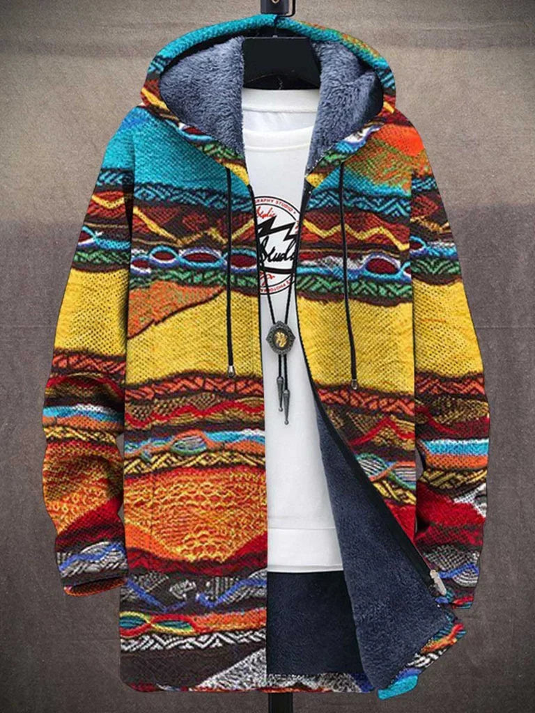 Fenna™ -Artistieke Jas met Unieke Prints